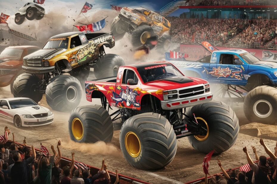 The Thrilling World of Monster Truck Shows